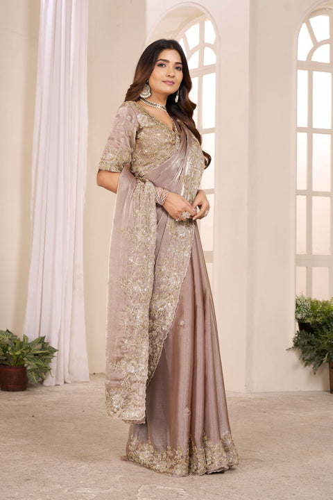 Mystic Beige Festive Drape