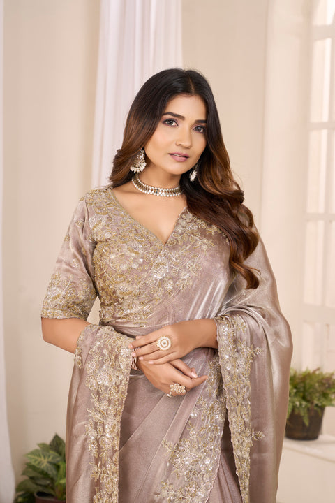Mystic Beige Festive Drape
