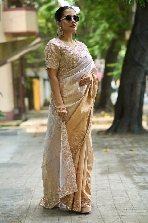 Rose Beige Elegance Dual Tone