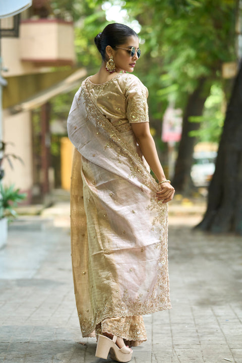 Rose Beige Elegance Dual Tone