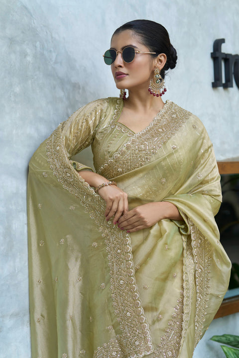 Pista Pearl Banarasi