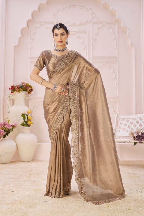 Rustic banaras Glow Elegance