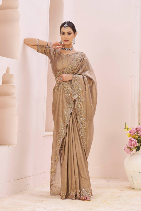 Rustic banaras Glow Elegance