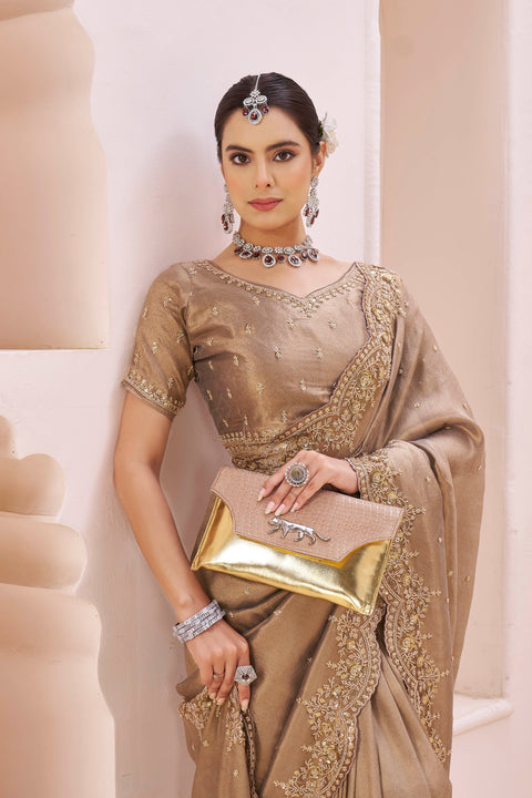 Rustic banaras Glow Elegance