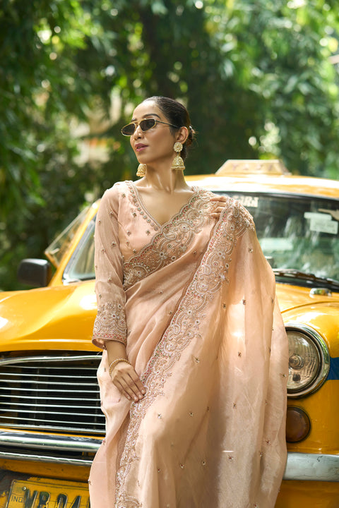 Heritage Chiku Saree