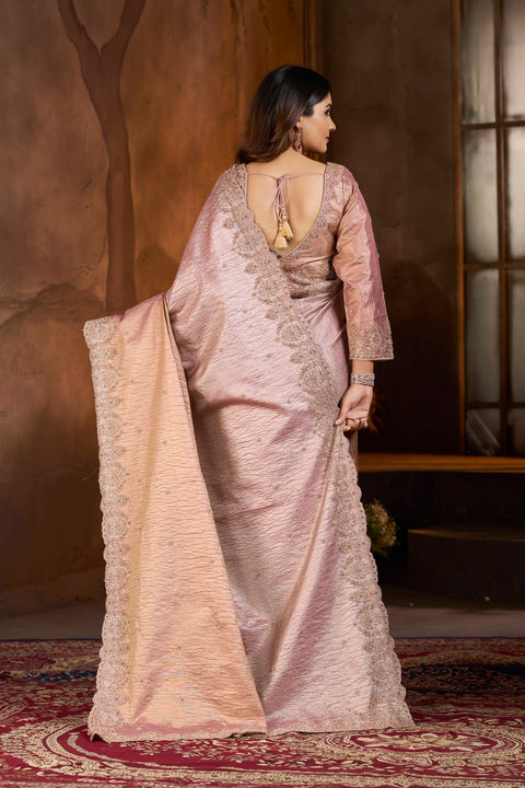 Elegant Blush Pink Drape