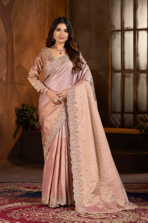 Elegant Blush Pink Drape