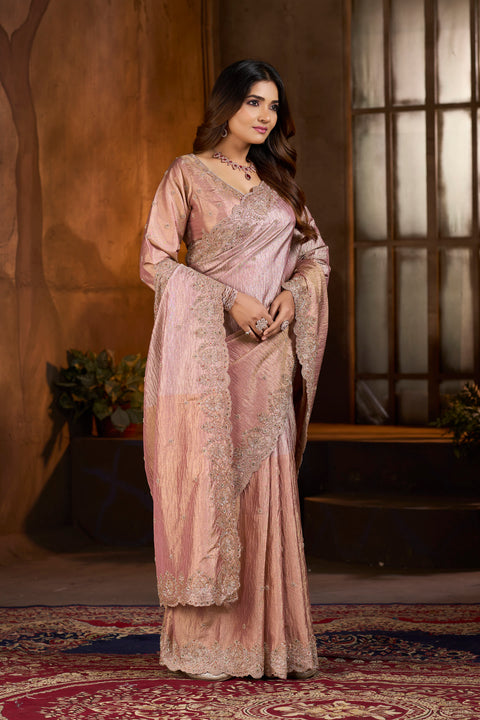 Elegant Blush Pink Drape